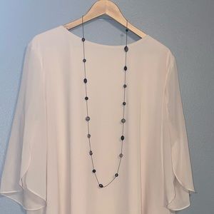 Simple, yet fun Opera length necklace. Can be worn full length or worn doubled.